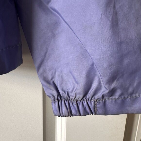 Columbia Kid's Girl's Purple windbreaker Rain Jacket Size M (10/12) - Picture 3 of 9